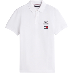 【凯迪拉克F1®联名车迷系列】Tommy车手同款珠地棉短袖T恤POLO衫