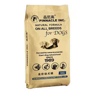 品尼高狗粮成犬5kg泰迪比熊博美金毛拉布拉多斗牛幼犬通用型10斤