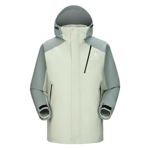 骆驼王者凯甲Evo系列冲锋衣男女款三合一可拆卸春季防水旅游外套