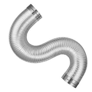 油烟机排烟管厨房不锈钢道卫生间排气管家用静音软管纯铝加厚烟管