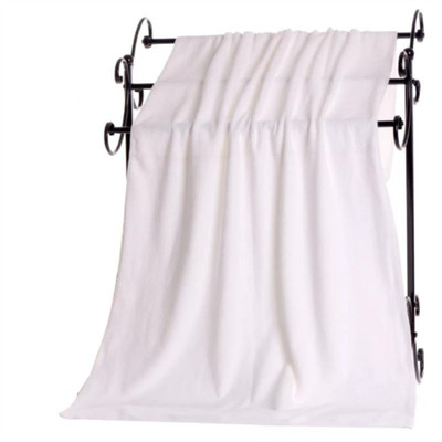 纯棉柔软吸水铺床加厚美容院浴巾