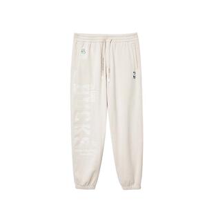 绫致杰克琼斯秋冬NBA联名密尔沃基雄鹿队休闲裤长卫裤刺绣潮男