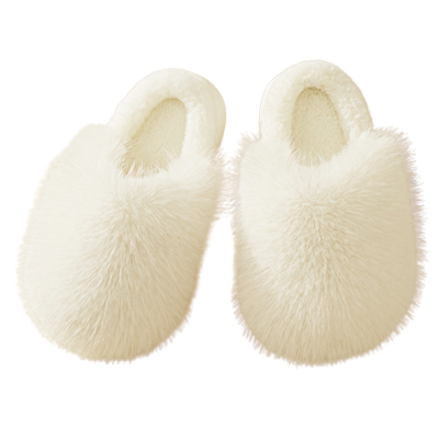 撸猫感加绒保暖冬季棉拖鞋