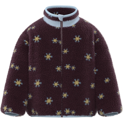 papa爬爬秋冬季棉服加绒保暖夹棉