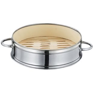 不锈钢蒸笼竹制小笼包馒头蒸格竹子蒸屉小号家用商用蒸锅笼屉蒸架