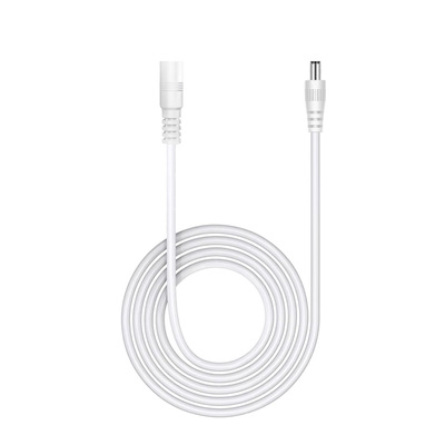 景赛圆孔转换加长线公对母电源