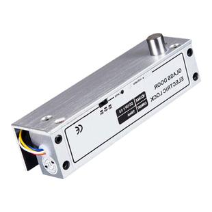 微士上下无框电插锁无框玻璃门门禁明装电控锁小区延时可调门禁锁