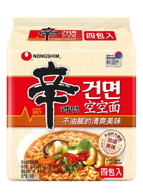 农心非油炸辛拉面拉面懒人速食