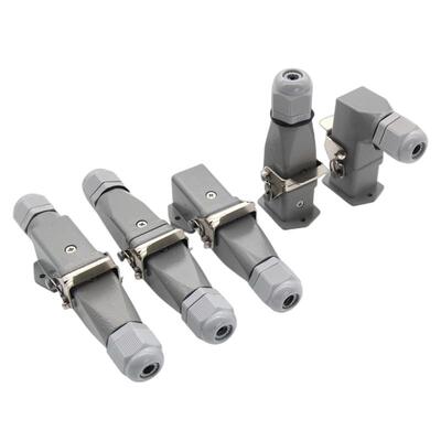 矩形公母热道重载连接器航空插头