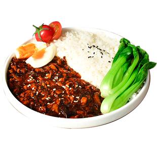 粮农港式卤肉饭170g预制料理包外卖商用速食成品加热快餐盖饭批发