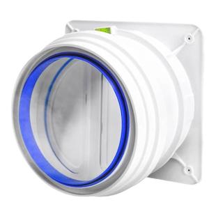 止逆阀厨房抽油烟机烟道专用止回阀排烟管单向止烟阀排风管防烟宝