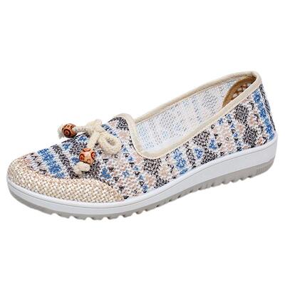 妈妈鞋夏季网鞋女透气网面一脚蹬