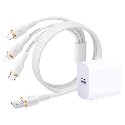 安全快充认证】三口同时快充100W