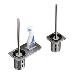 潜水艇马桶刷套装家用无死角2025年新款卫生间壁挂洗厕所专用刷子