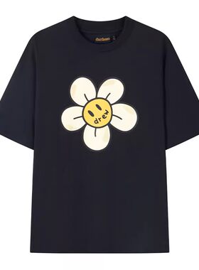 正品drewhouse笑脸雏菊T恤
