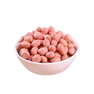 【巨划算】2025无壳花生米新货粉皮新鲜大粒粉红榨油白沙花生仁