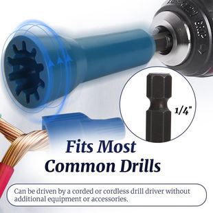 Twister 电线拧结器Wire 接线帽P系列使用套筒 工具