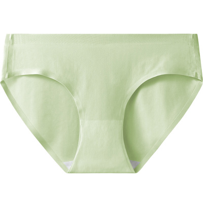 3条装橙之色冰丝透气女士内裤