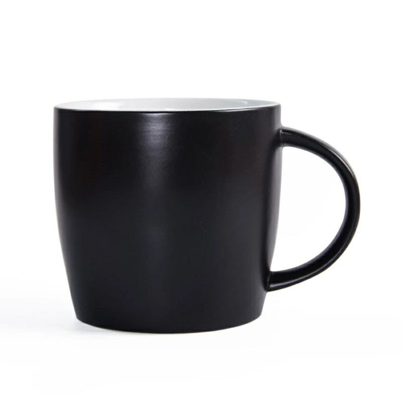 陶瓷杯简约家用喝水杯子定制LOGO