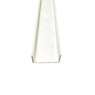 U型凹槽PVC白色塑料卡槽吊顶石膏板封边条装饰分隔线条收边条角线