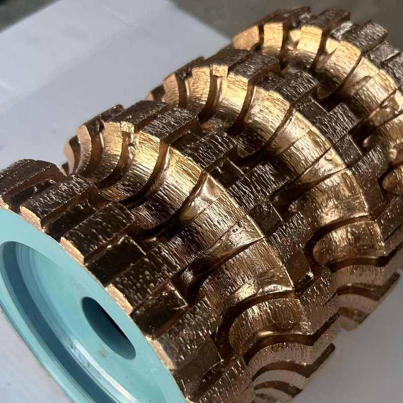 150石材磨边机磨轮半圆边花线边磨具金刚石烧结磨头花岗岩圆角轮