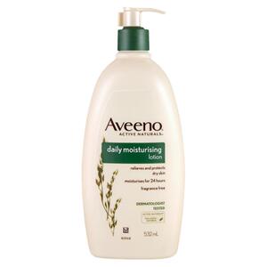 Aveeno艾惟诺/艾惟诺燕麦成人补水身体乳全身保湿持久滋润532ml