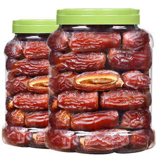 椰枣官方旗舰店500g大枣黑耶枣阿联酋特产蜜饯水果干年货小零食