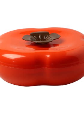 舍里创意柿子果盘可拆分多种食品