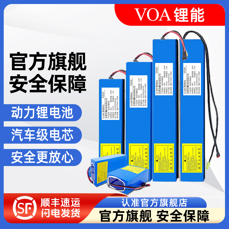 VOA 电动车锂电池电瓶轻便电动车滑板车锂电池电动车电池