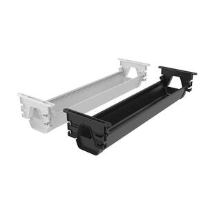 JOYE骏跃免打孔桌下理线架家用电脑桌电线收纳盒插座线路整理神器