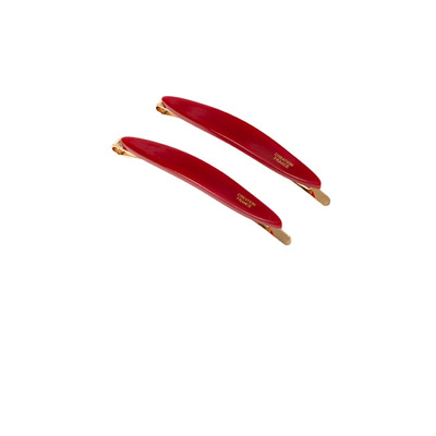 醋酸小柳叶发夹侧边刘海夹一字夹