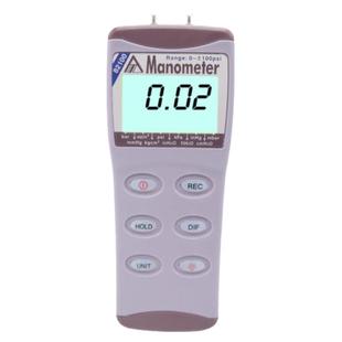 衡欣AZ高精度数显压力表手持差压计压差计气压测试仪正压负压表