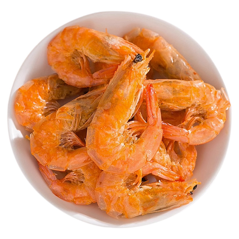 香海高钙脆脆虾即食一口烤虾干儿童孕妇小零食海味休闲营养小吃货