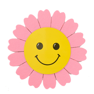 向日葵道具手拿花七彩太阳花演出道具儿童表演手花运动会入场道具