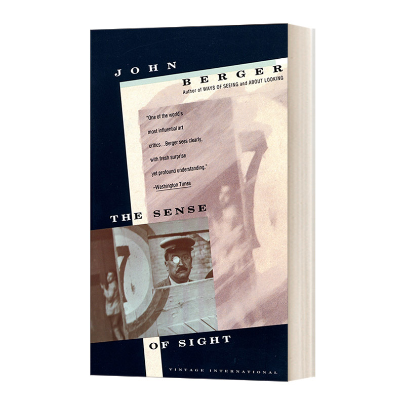 英文原版 The Sense of Sight 讲故事的人/观看的视界 布克奖获得者John Berger约翰·伯格 英文版 进口英语原版书籍