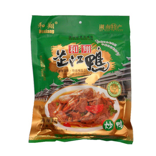 湖南怀化特产和翔芷江鸭劲辣香辣微辣即食下饭菜芷江炒鸭肉口味鸭