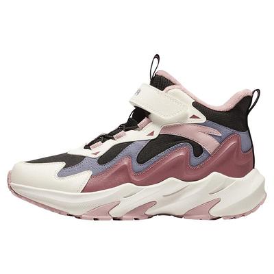 安踏儿童女大童二棉鞋加绒保暖25冬鞋新款中大童户外女童运动鞋子