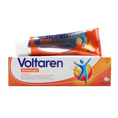 德国Voltaren扶他林凝胶舒缓肌肉拉伤扭伤酸痛关节软膏腱鞘炎止痛