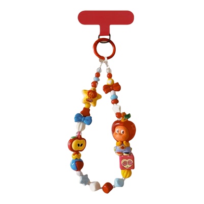 原创DIY星星人手机链挂件