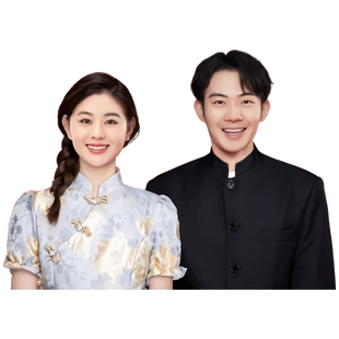 结婚登记照修图p图照片图片精修图换底衣服发型ps领证件照p图合成