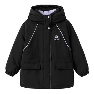 【库洛米IP】巴拉巴拉女童羽绒服冬装三丽鸥外套防护保暖时尚洋气