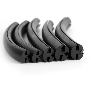 三口玻璃视窗密封条配电箱柜观察窗固定玻璃嵌条H型防水橡胶卡条