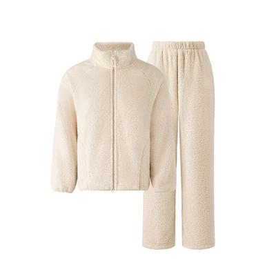 有棵树男款美丽绒家居服套装