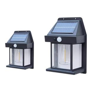 太阳能户外庭院灯花园布置防水露台灯围墙壁灯阳台LED氛围照明灯