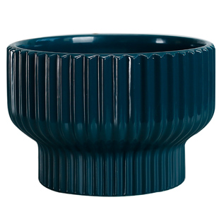 北欧简约高脚陶瓷花盆白色大号新款客厅兰花盆蝴蝶兰专用花盆组盆