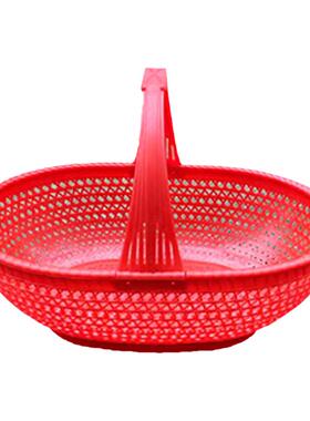 塑料篮子结婚提篮防竹篮