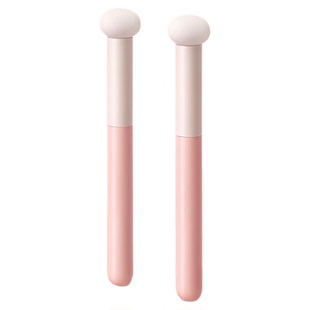 圆头海绵头遮泪沟黑眼圈法令纹精细柔软小馒头化妆刷蘑菇头遮瑕刷