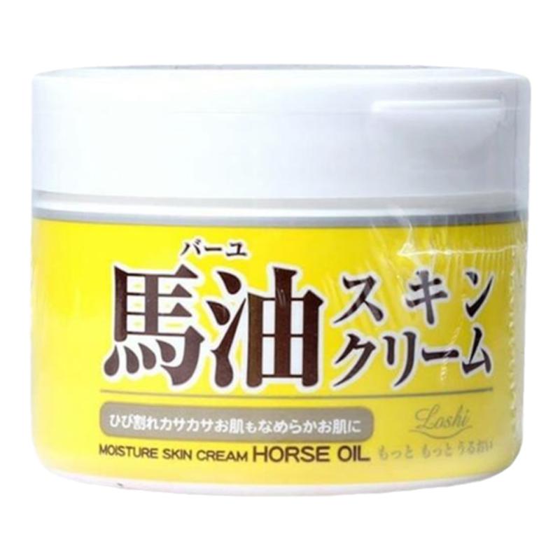 北海道LOSHI马油乳霜滋润保湿