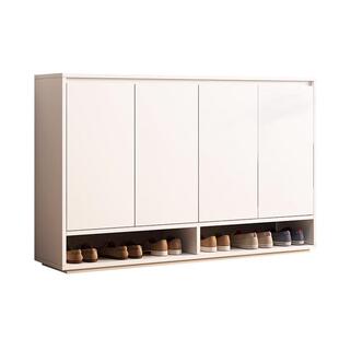 实木鞋柜家用门口大容量入户室内2025新款爆款走廊楼道外玄关鞋架