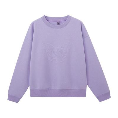 ANNASUI落肩袖宽松款卫衣